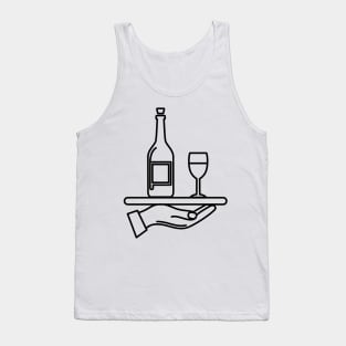 Wine Serving Tank Top